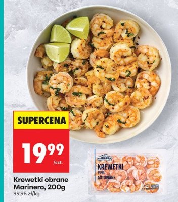 Krewetki obrane promocja w Biedronka