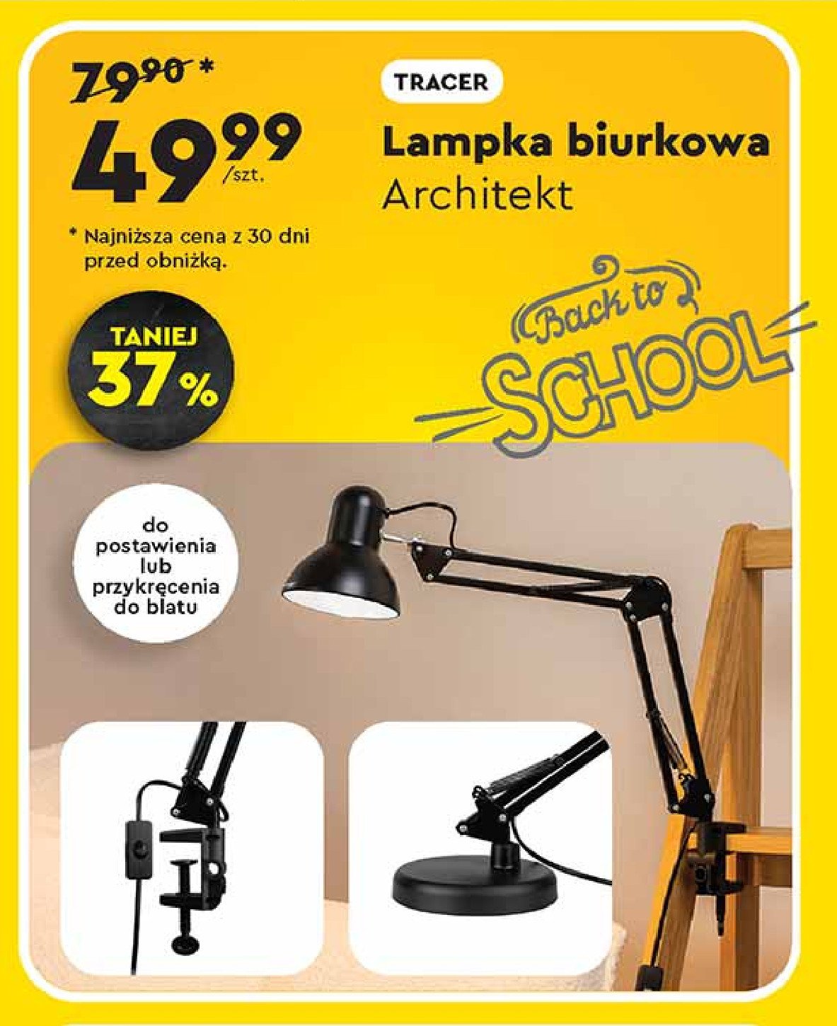 Lampka architekt Tracer promocja