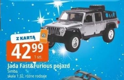 Jada Fast&Furious pojazd Simba promocja w Leclerc