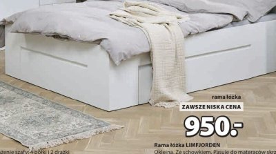 Rama łóżka LIMFJORDEN promocja w Jysk