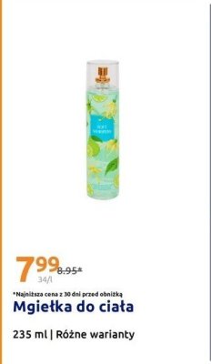 Mgiełka do ciała różne warianty promocja w Action