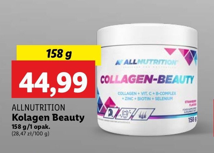 Preparat na stawy Allnutrition collagen-beauty promocja