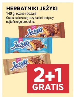 Herbatniki jeżyki promocja w Stokrotka