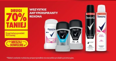 Antyperspirant Rexona Cobalt Blue promocja w Biedronka