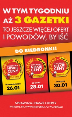 Od środy, strona 2 promocja w Biedronka