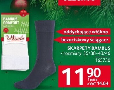 Skarpety Bambusowe Bellinda promocja w Selgros