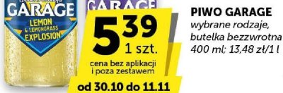 Piwo Garage Lemon wybrane rodzaje promocja w Groszek