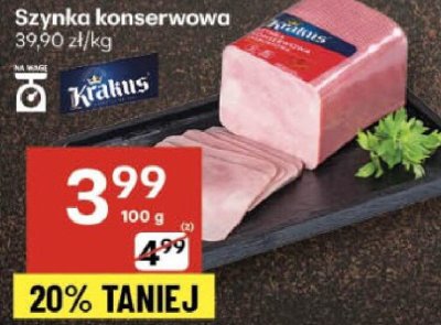 Szynka konserwowa promocja w Delikatesy Centrum