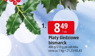 Płaty śledziowe Bismarck promocja w Leclerc