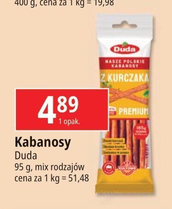 Kabanosy z kurczaka Silesia duda promocja
