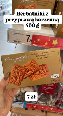 Herbatniki z przyprawą korzenną promocja w Dealz