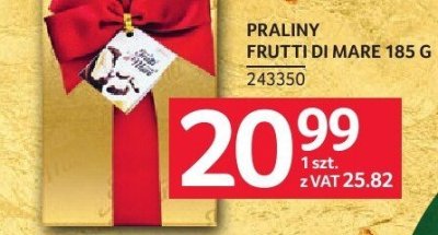 Praliny FRUTTI DI MARE 185 g promocja w Selgros