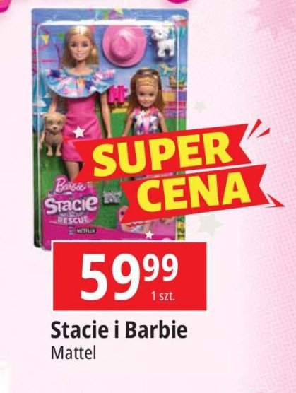 Stacie i barbie Mattel promocja