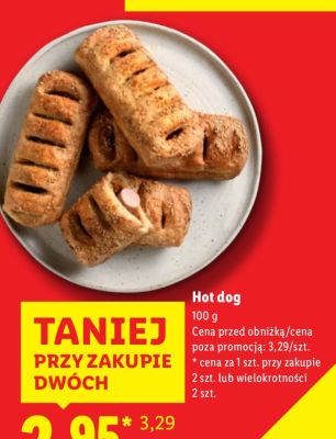 Hot dog promocja w Lidl