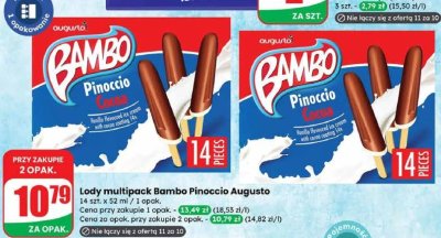 Lody promocja w Dino