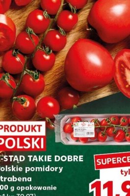 Polskie pomidory Strabena  promocja w Kaufland