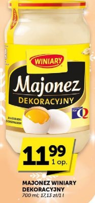 Majonez Winiary Dekoracyjny promocja w ABC
