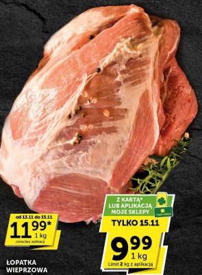Łopatka wieprzowa bez kości promocja w Euro Sklep