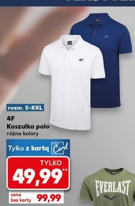 Koszulka polo s-xxl 4f promocja w Kaufland