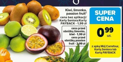 Kiwi promocja w Carrefour Market