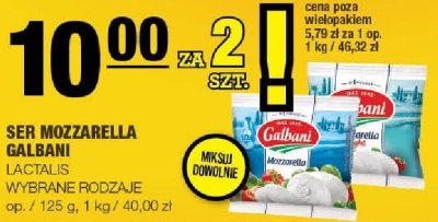 Ser Mozzarella Galbani Lactalis promocja w SPAR