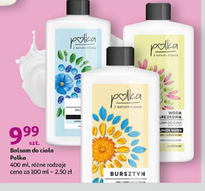 Balsam do cia艂a wyg艂adzenie + energia Polka bursztyn Polka z natury pi臋kna promocja