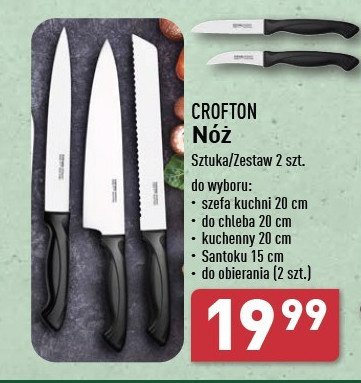 Noż szefa kuchni 20 cm Crofton promocja