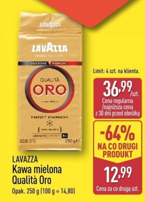 Kawa mielona Qualità Oro promocja w Aldi