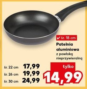 Patelnia 18 cm promocja w Kaufland