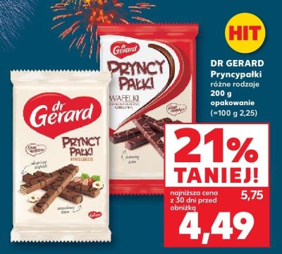 Pryncypałki różne rodzaje Dr Gerard promocja w Kaufland