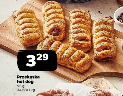 Przekąska hot dog promocja w Netto