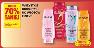 Kosmetyki do włosów Elseve promocja w Biedronka