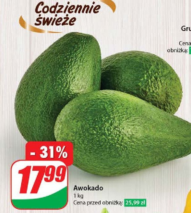 Awokado promocja