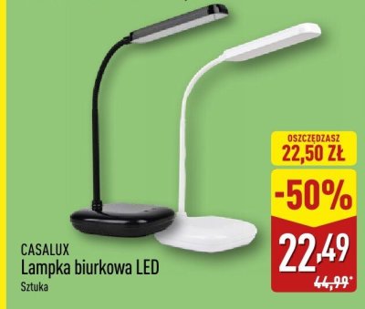Lampka biurkowa LED CASALUX promocja w Aldi