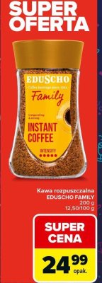 Kawa rozpuszczalna EDUSCHO FAMILY promocja w Carrefour Market