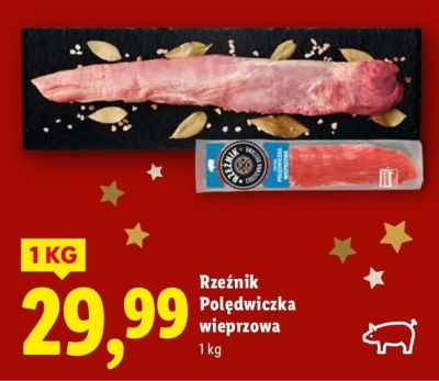 Polędwiczka wieprzowa Rzeźnik promocja w Lidl