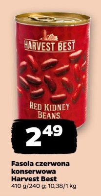 Fasola czerwona konserwowa  promocja w Netto