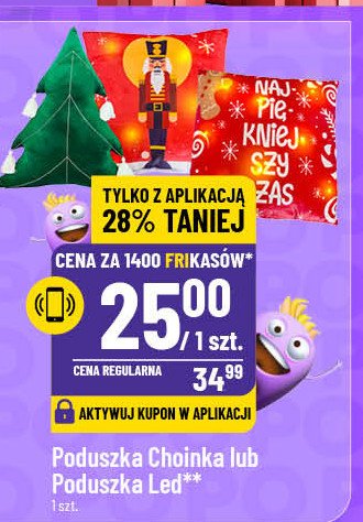 Poduszka led promocja w POLOmarket