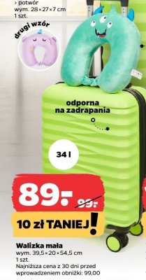 Walizka mała promocja w Netto