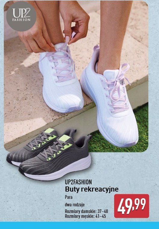 Buty damskie rozm. 37-40 Up2fashion promocja w Aldi