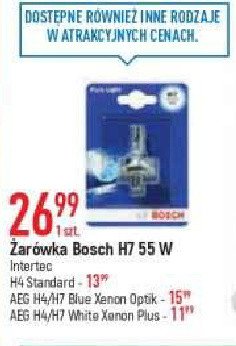 呕ar贸wka samochodowa aeg h7 white xenon plus Bosch promocja