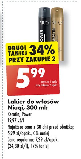 Lakier do włosów keratin promocja