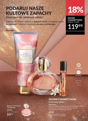 Zestaw 3 kosmetyków TTA Wonder AVON promocja w AVON