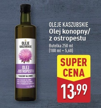 Olej konopny Oleje kaszubskie promocja