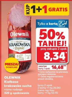Kiełbasa promocja w Kaufland