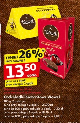 Czekoladki promocja w Auchan