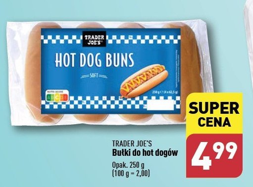 Bułki do hot-dogów Trader joe's promocja