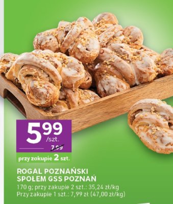 Rogal poznański społem GSS Poznań promocja w Stokrotka