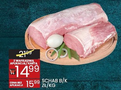 Schab b/k promocja w Wafelek
