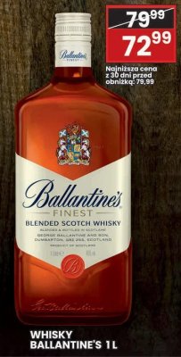 Whisky Ballantine's 1L promocja w Wafelek